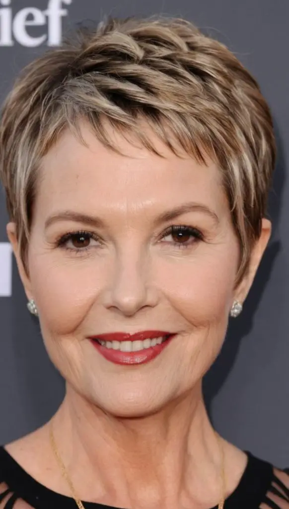 Feathered Pixie Cut