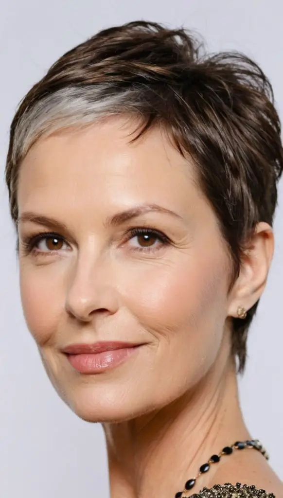 Very Short Pixie for Thinning Hair