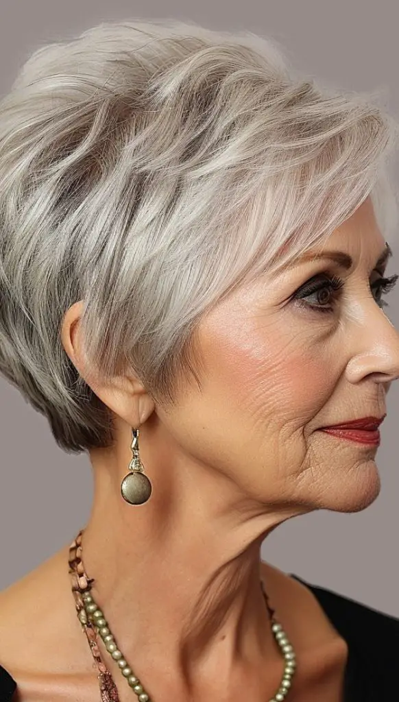 Short Choppy Hairstyle