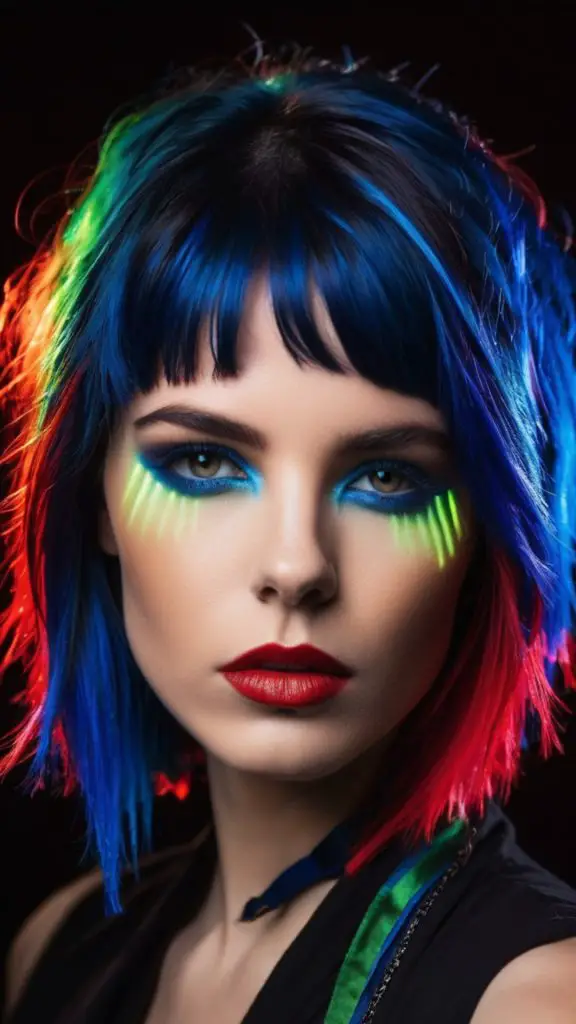 Vibrant Streaks