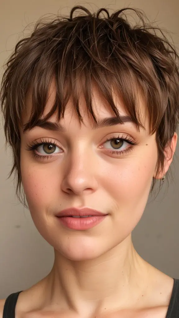 Pixie with Bangs