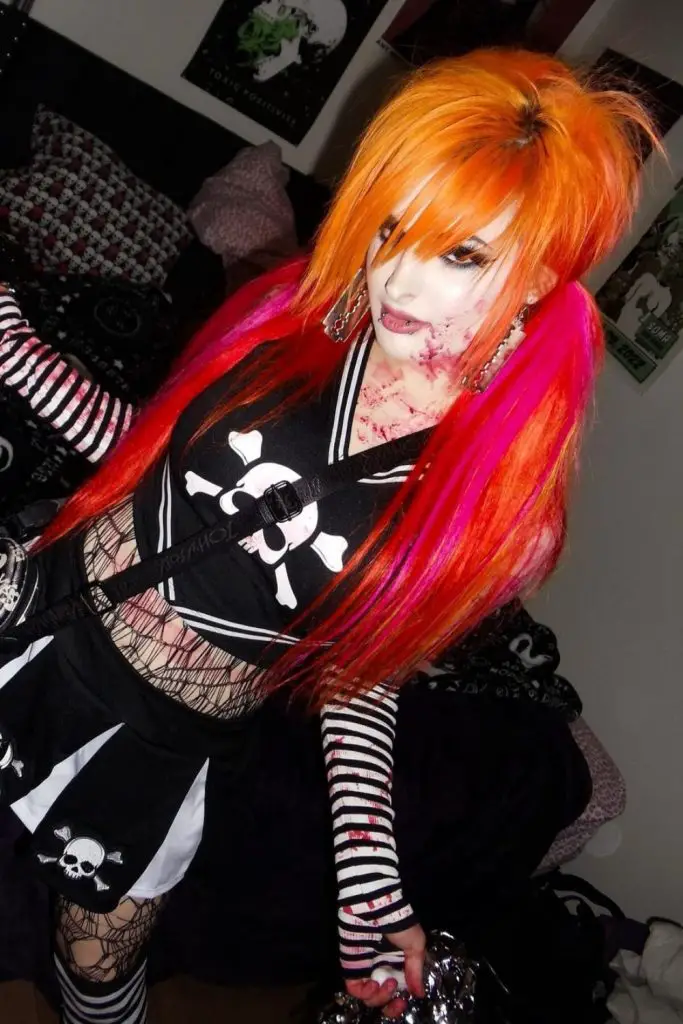 emo scene hair