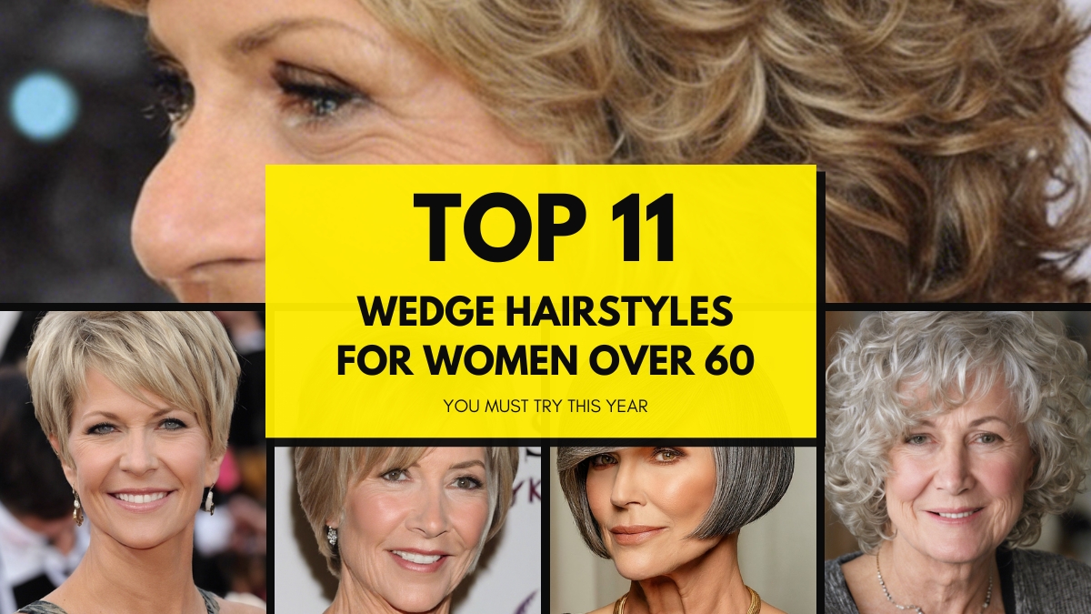 11 Wedge Hairstyles for Women Over 60 - Stylish Hair Ideas