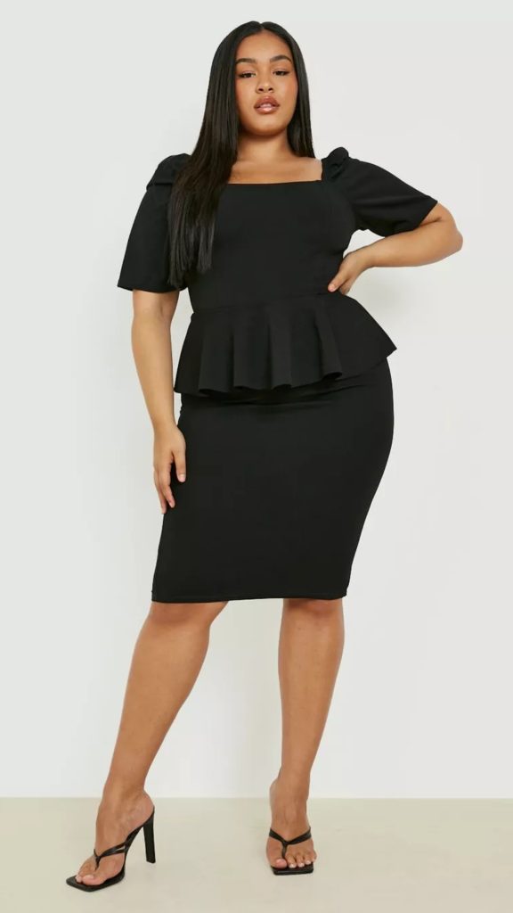 Peplum Dress