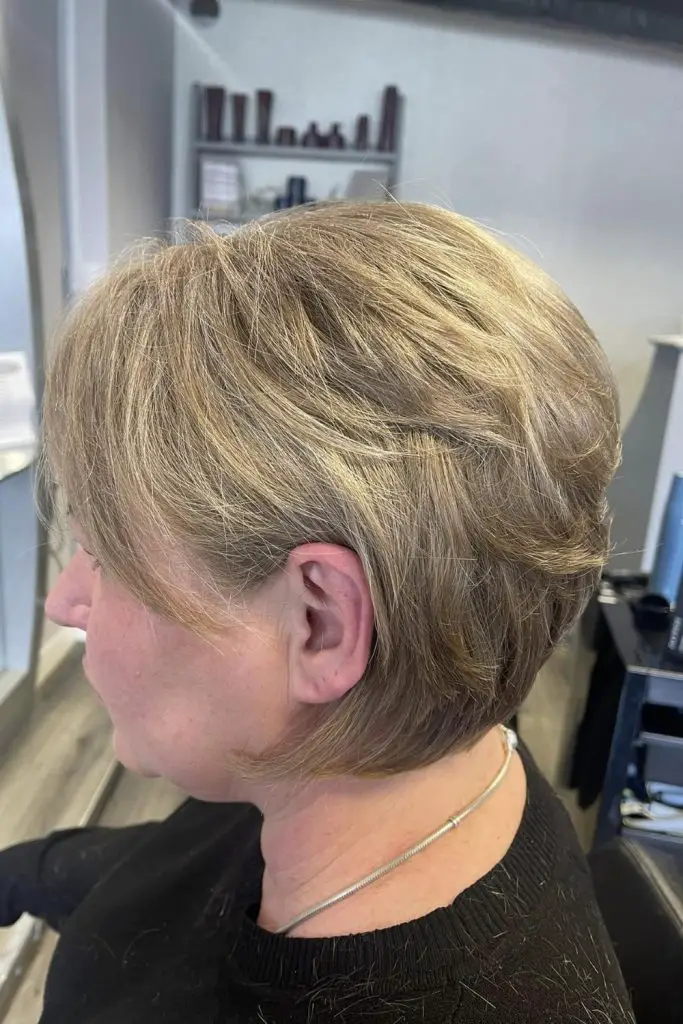 Textured Asymmetrical Bob