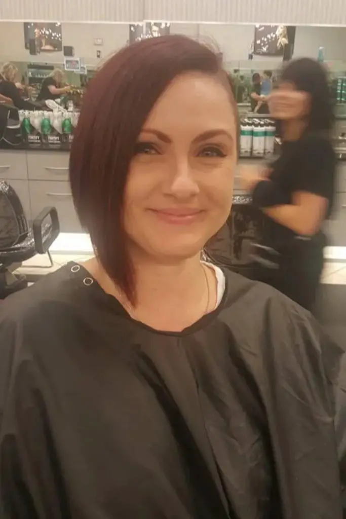 Undercut Asymmetrical Bob