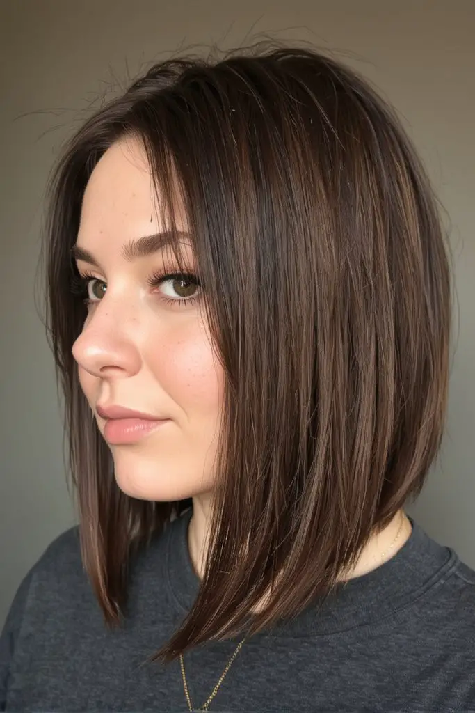 Long A-Line Bob