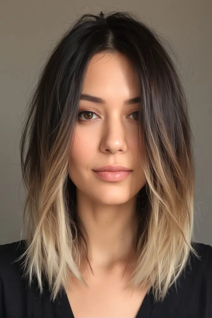 Long A-Line with Ombre