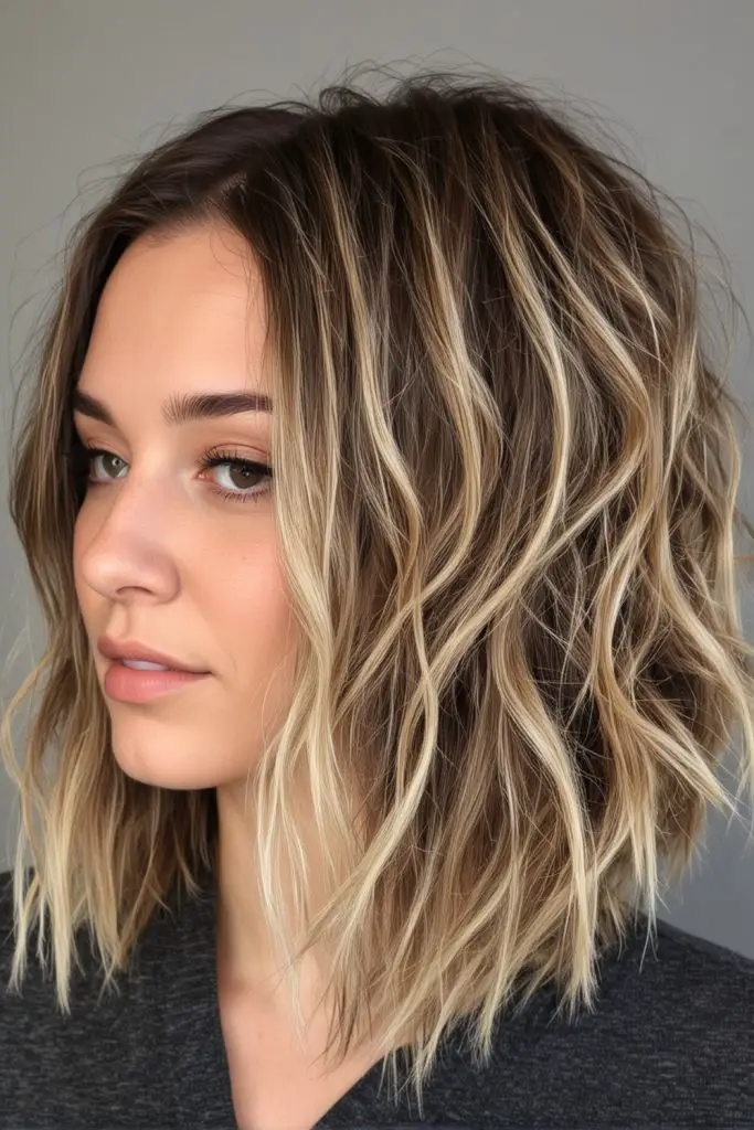 Textured Lob with Highlights