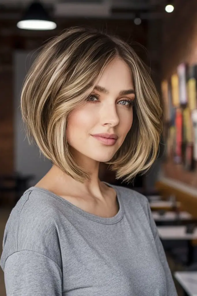 Bob with Balayage