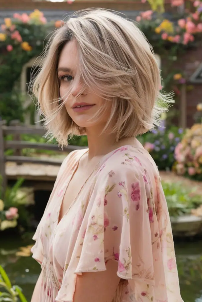 Feathered Bob