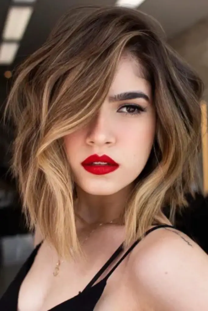 Side-Parted Bob