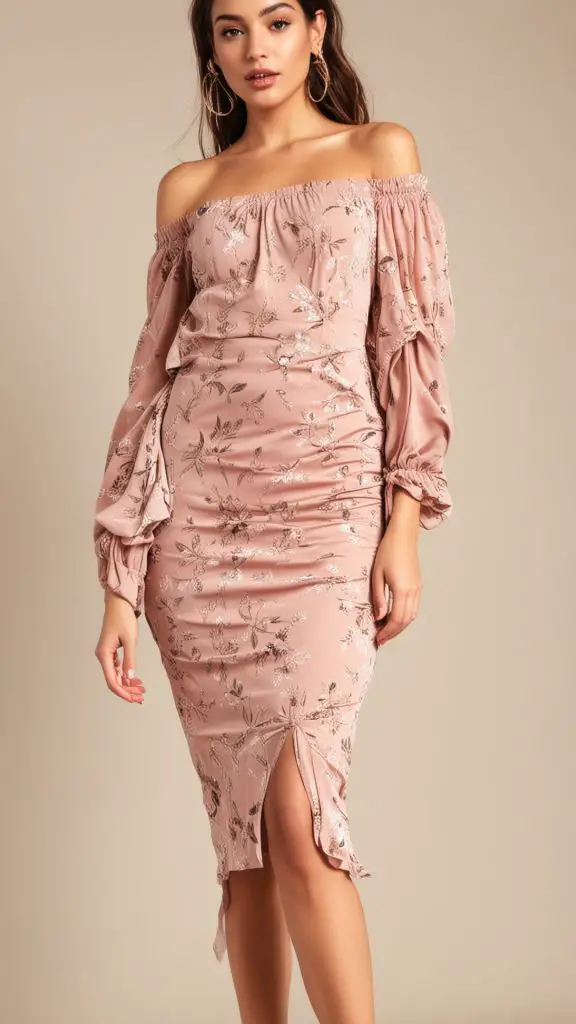 Off-the-Shoulder Dress