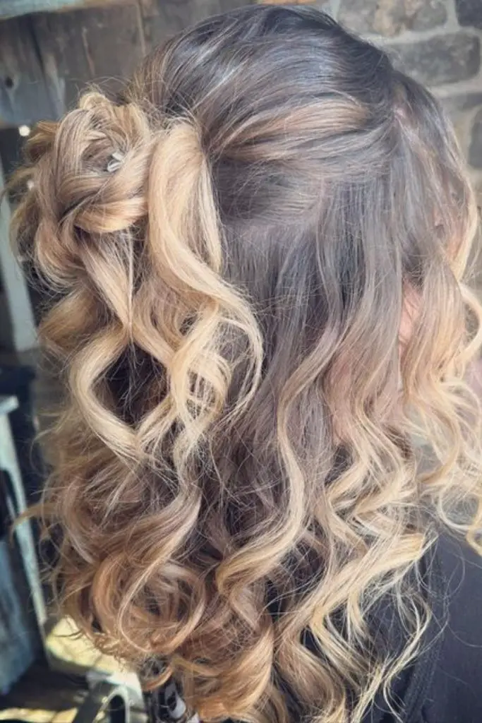 Half up half down