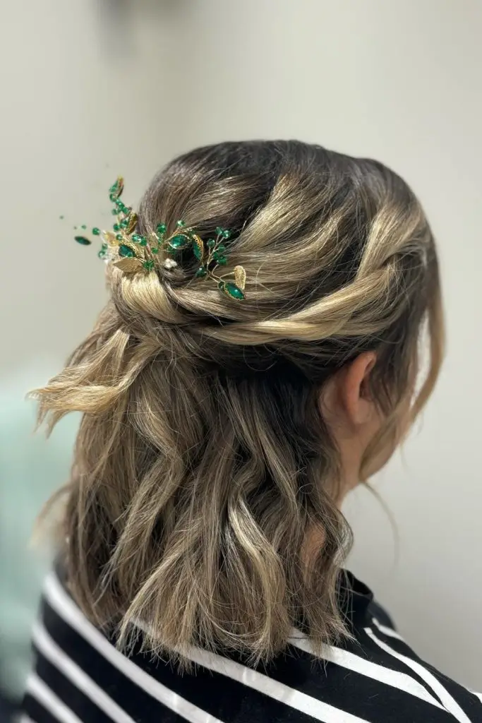 Half up half down