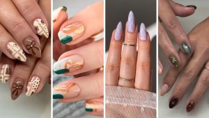 30 Fall Transition Nail Colors featured image.