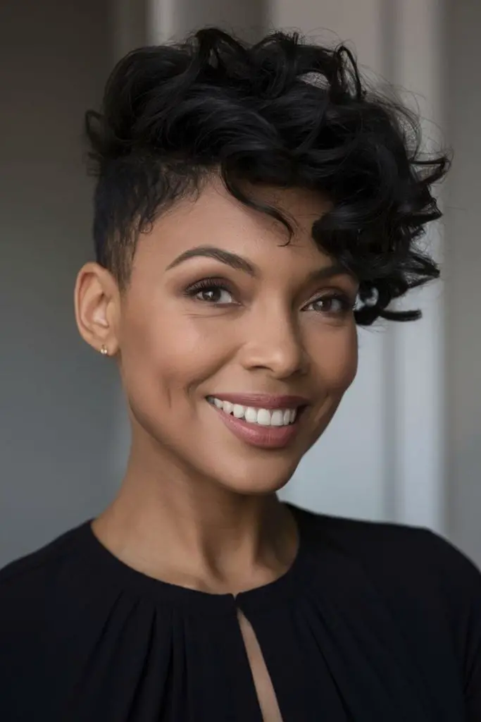 Soft waves for a stylish pixie.