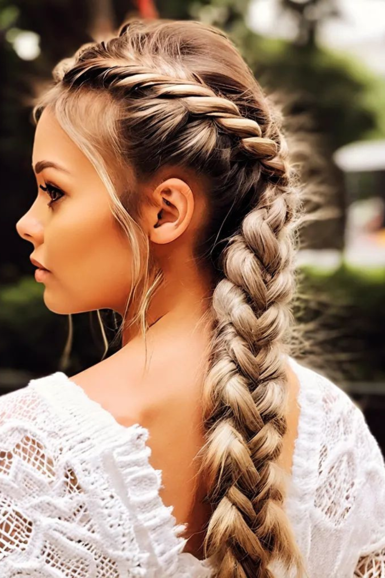 Three Color Pattern Braid 30 Hairstyle Ideas Braids - Stylish Hair Ideas