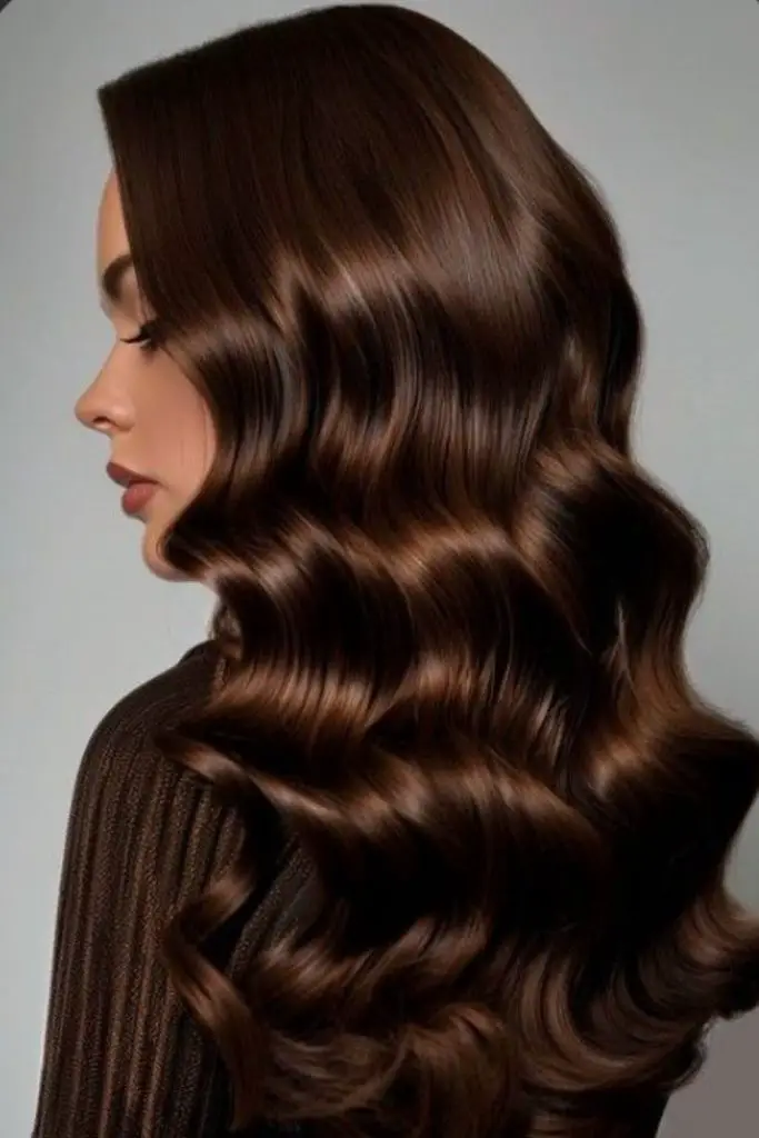 Cocoa base blended with hazelnut tones.