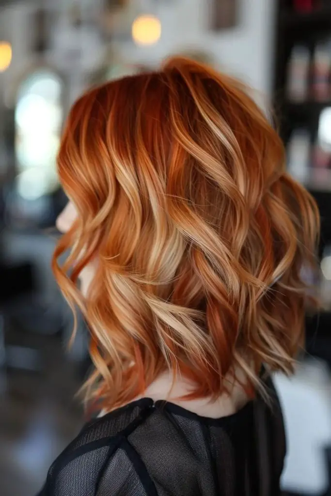 Daring red tips make a striking statement.