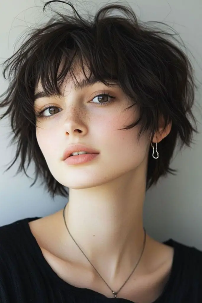 Wispy stacked layers for airy volume.