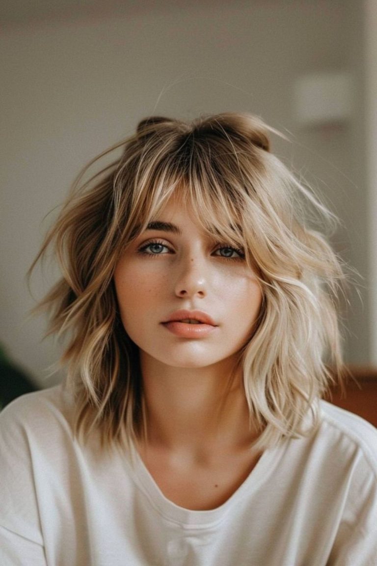 28 Lob with Fringe Hair Ideas - Stylish Hair Ideas