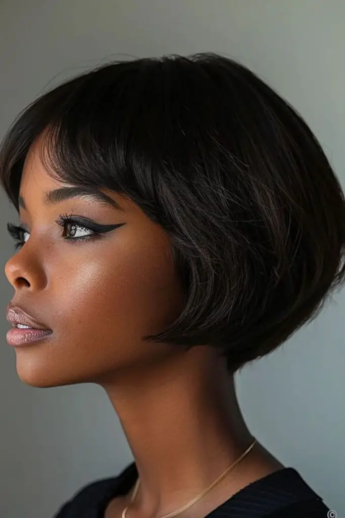 Soft, wispy layers in mushroom style.