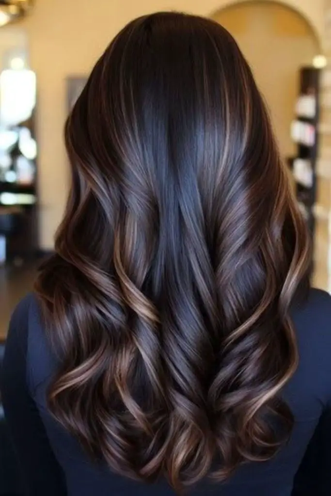 Subtle mocha tones with light accents.