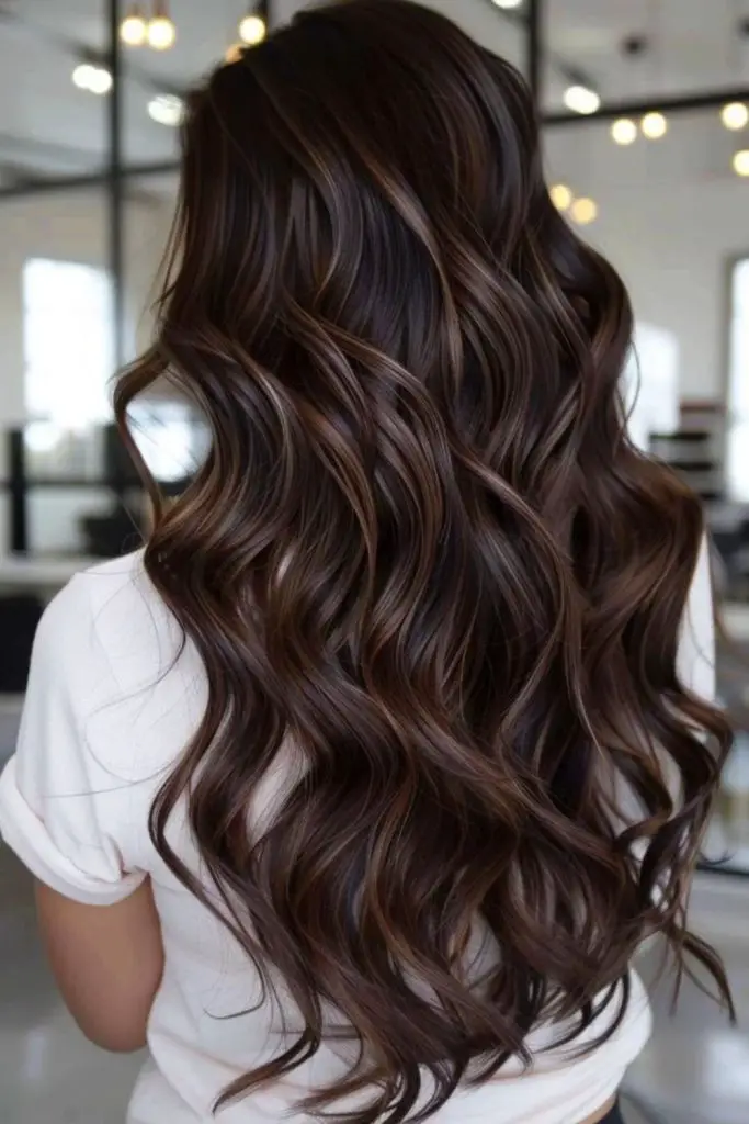 Glazed truffle finish amplifying glossy shine.