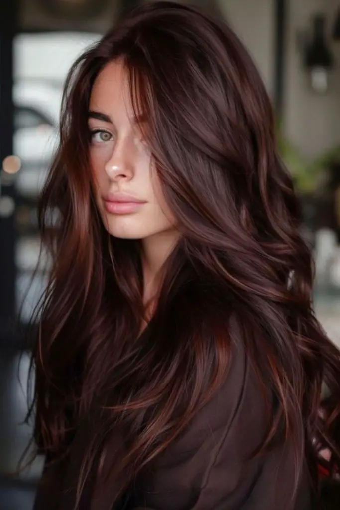 Mahogany infusion adding reddish undertones.