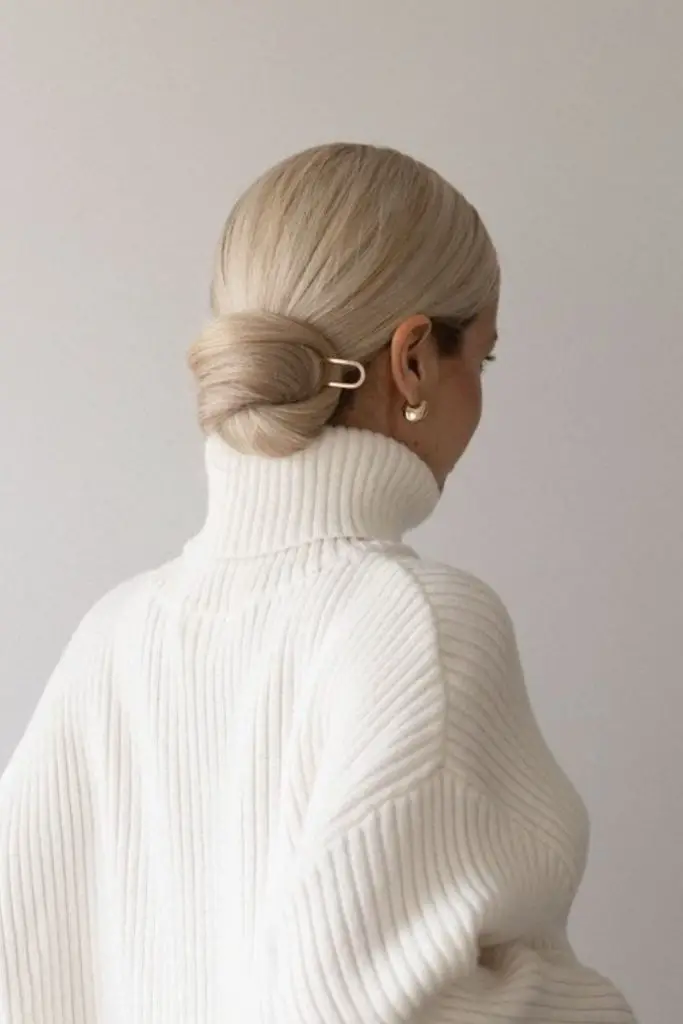 Vintage twist highlights high-neck designs.