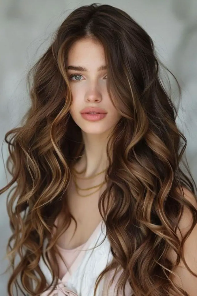 Effortless loose curls with dreamy texture.