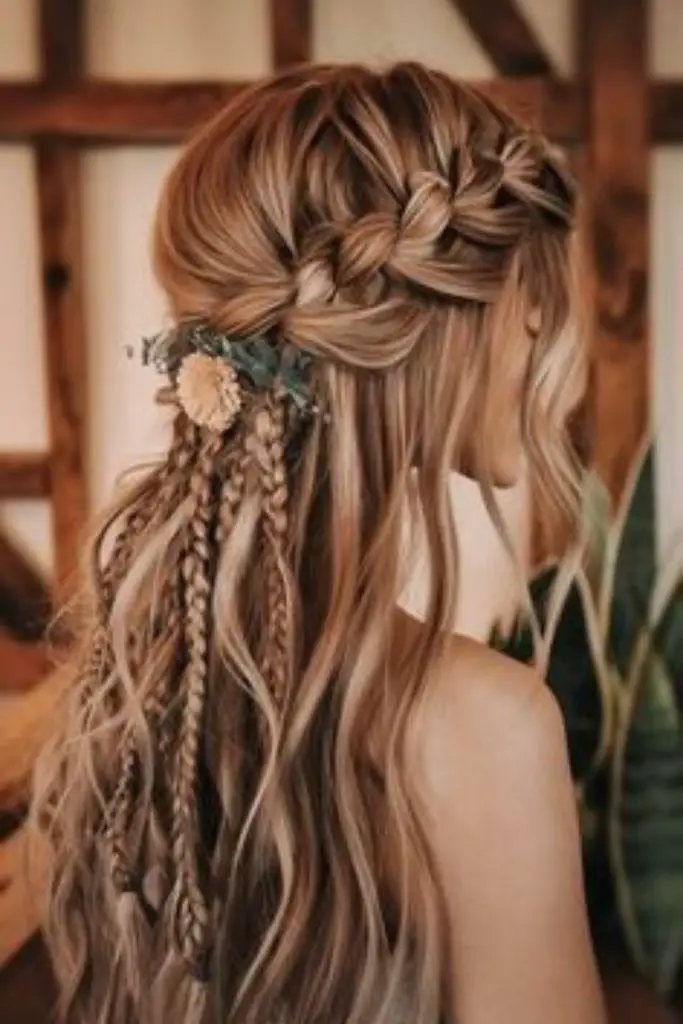 "Free-spirited, bohemian waves."