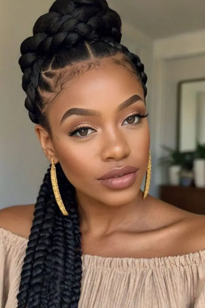 Timeless, elegant twisted updo for formal occasions.