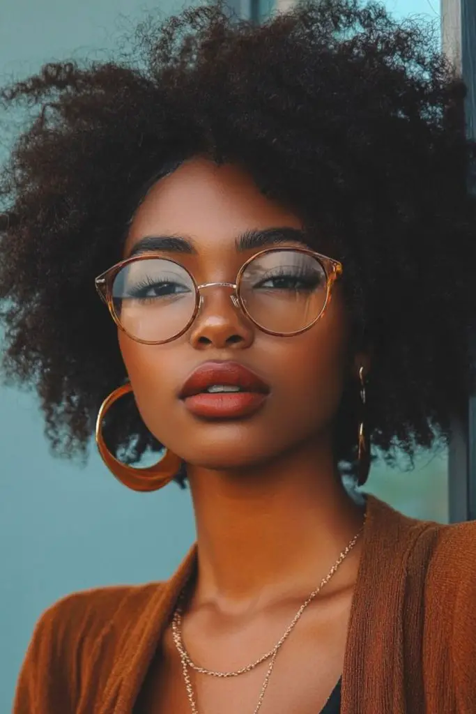 Iconic high puff showcasing natural texture.