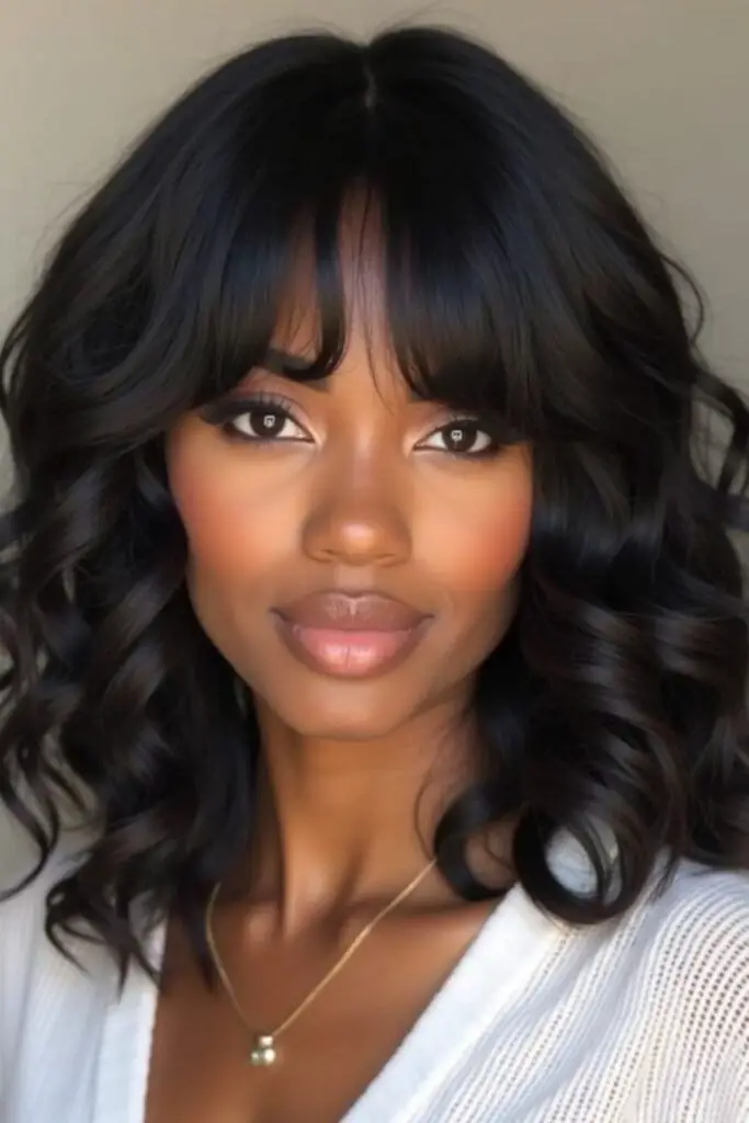 "Natural-looking silk press with smooth flow."