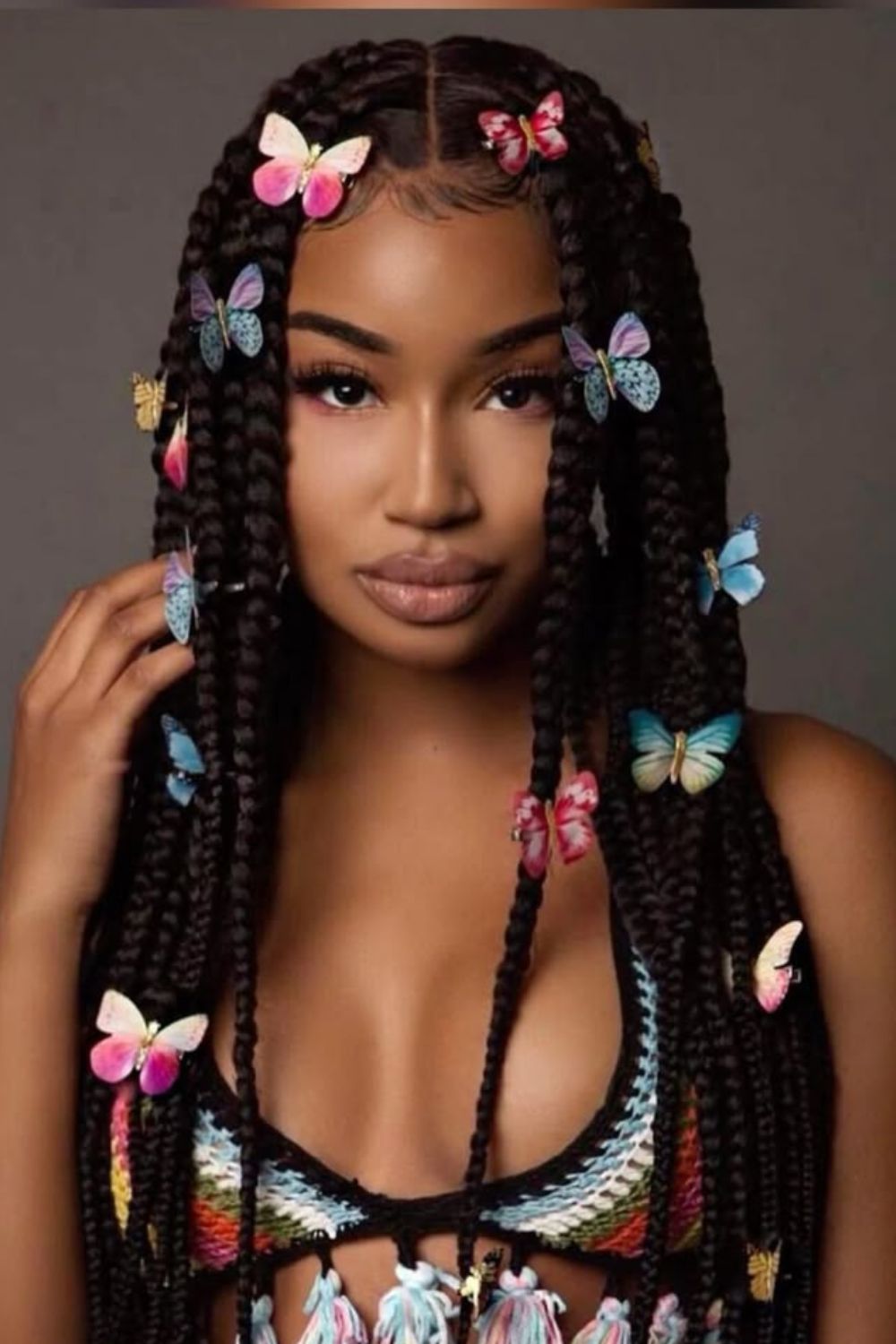  29 Gorgeous Micro Braids Hairstyles - Stylish Hair Ideas
