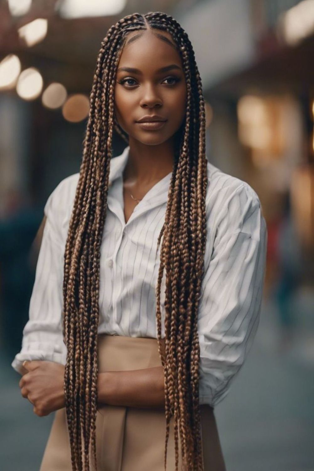  29 Gorgeous Micro Braids Hairstyles - Stylish Hair Ideas