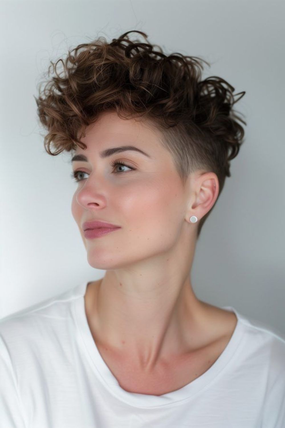 Ruffled Pixie 28 Stunning Curly Pixie Hairstyles - Stylish Hair Ideas