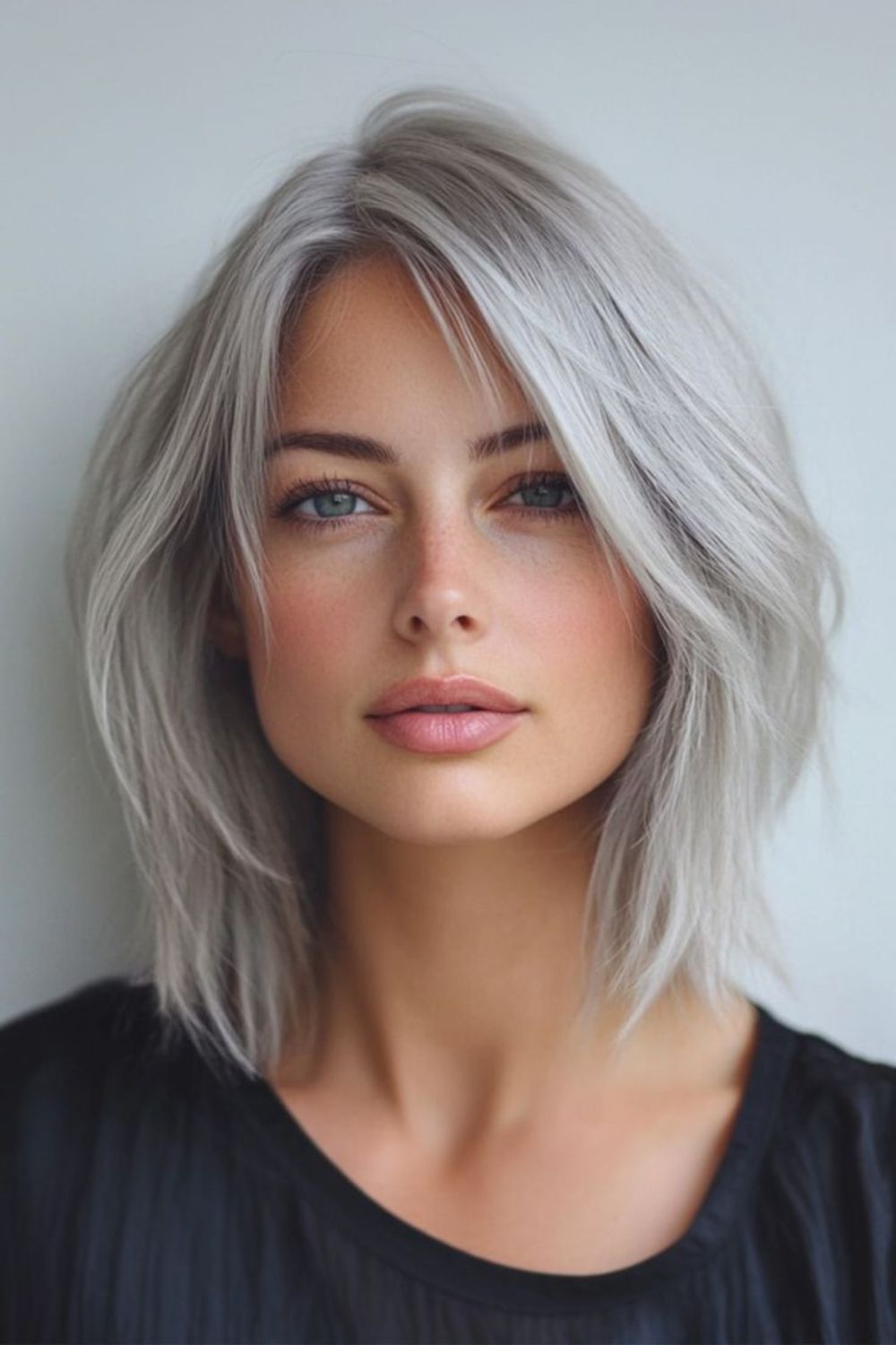 Chisel Bob 28 Stunning Layered French Bob Ideas - Stylish Hair Ideas
