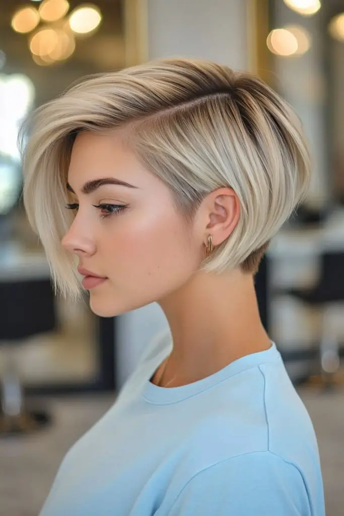 Hidden tapered bob for lightweight movement.