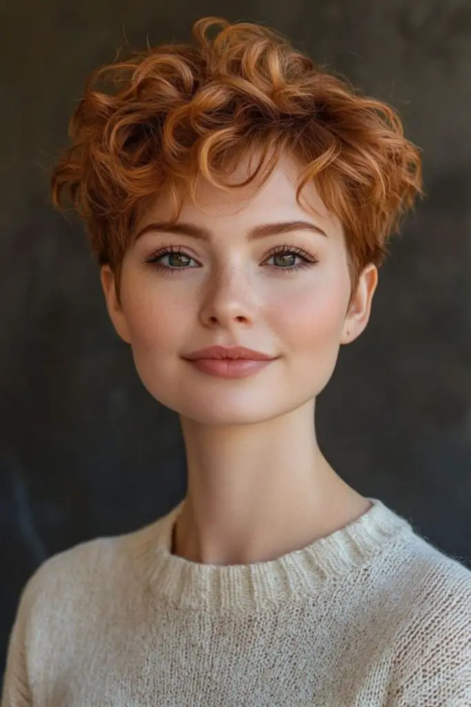 Untamed, choppy pixie with dynamic texture.