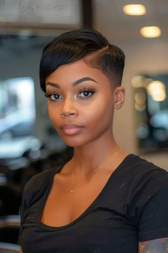 Electric edge-up on clean scalp.