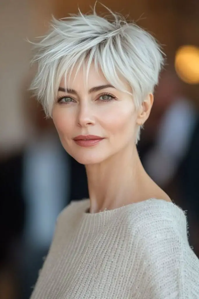 Frost-kissed texture, jagged edges, airy volume.