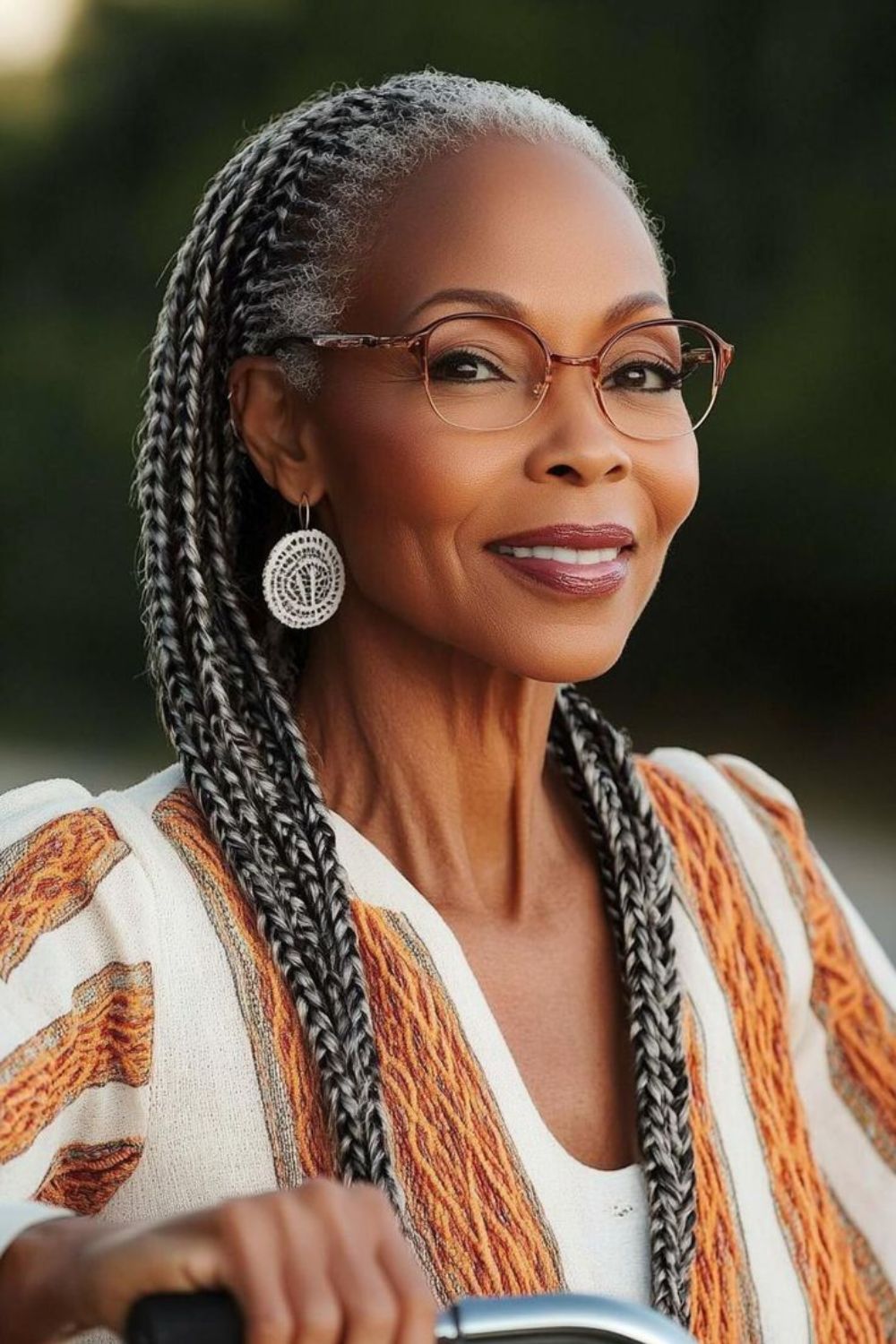 Terrific Braids For Women Over 60 Photos