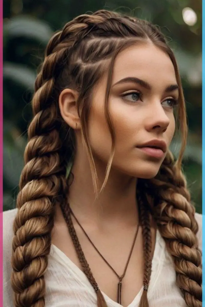 Diagonal braid intersections form abstract Xs.