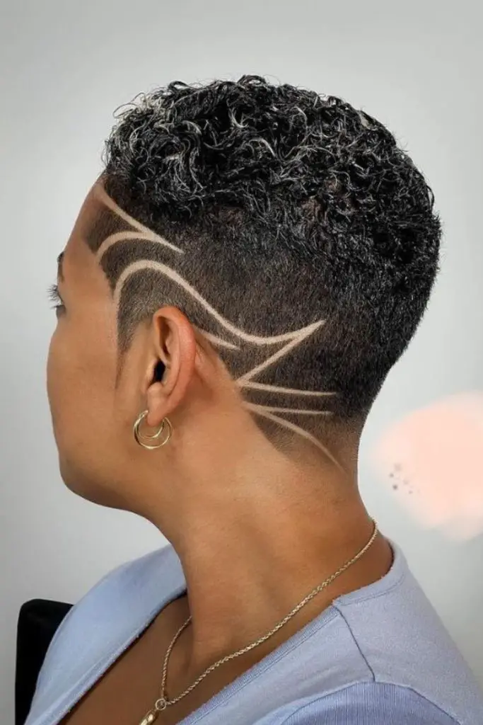 Onyx Slice Fade geometric sharp fade