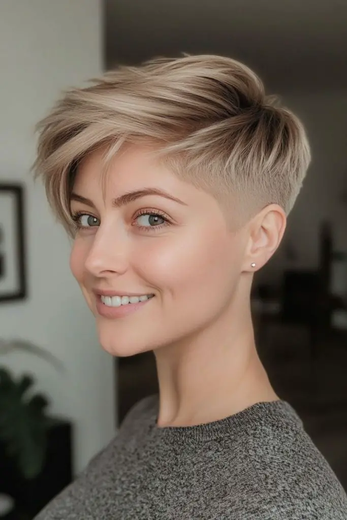 Shatter Chisel Pixie edgy jagged sharp pixie cut