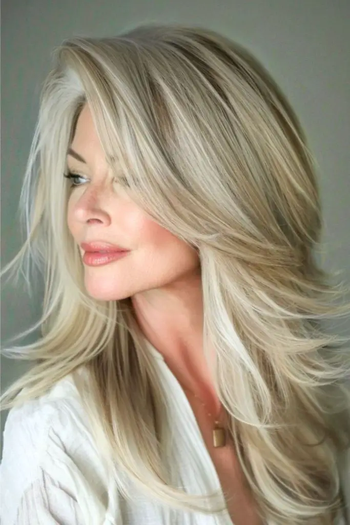 Feather-light vanilla with long layers