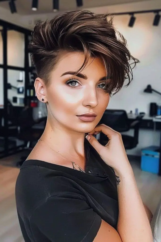 Jagged asymmetric chop with fierce energy